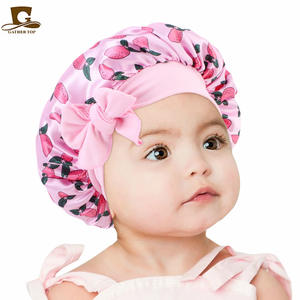 <span class=keywords><strong>Gorro</strong></span> para bebés y niños, bonito <span class=keywords><strong>gorro</strong></span> redondo con lazo colorido para <span class=keywords><strong>gorro</strong></span> de dormir y pañuelo para la cabeza - Product Image 3