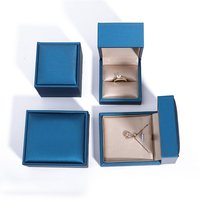 Boîte à bijoux en papier écologique Jinsky avec logo personnalisé, couleur sur mesure, rangement polyvalent pour bagues, pendentifs, boucles d'oreilles, présentoir celtique