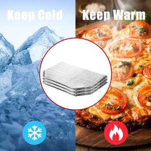 Bolsa Térmica Aislante de Aluminio Desechable Personalizada para Comida para Llevar, Bolsa Térmica Aislante para Entrega de Alimentos - Product Image 5