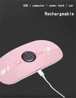 Sangle de massage lombaire électrique sans fil portable pour mini-cycle crampes menstruelles plus soulagement de la douleur tropicale