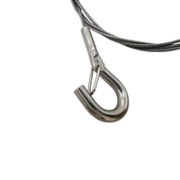 Kit de suspension de câble fiable pour aéronefs avec ressorts/agrafes, pince à câble en laiton