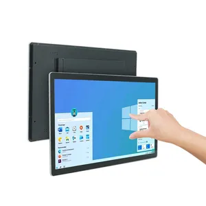 23.8 Inch Touch Screen Panel Embed Vesa Touch Monitor Lcd Screen Display Industry Monitor With Bezel 3mm Android Win Os