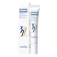 Crème pour les yeux éclaircissante SADOER 377, niacinamide, vitamine C, anti-cernes, hydratante, soin des yeux, raffermissante, 20g