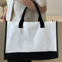 Sac à bandoulière en toile de style simple et tendance, grande capacité, écologique, réutilisable, en coton et en lin, sacs fourre-tout pour femmes avec logo personnalisé
