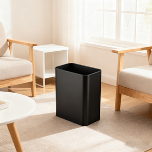 ถังขยะสแตนเลสทรงสี่เหลี่ยมแบบบางสำหรับใช้ในห้องครัวขนาดเล็กถังขยะแบบเปิดด้านบนเป็นมิตรกับสิ่งแวดล้อม5L งานตามสั่ง - Product Image 4