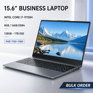 2026 New OEM 15.6 Inch Business Laptop Intel Core i7 9750H 8GB 16GB DDR4 128GB 256GB <b>512GB</b> 1TB <b>SSD</b> FHD Wholesale Notebook - Product Image 6