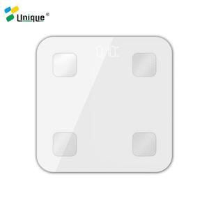 Balances de graisse <span class=keywords><strong>corporelle</strong></span> intelligentes uniques Balances d'usine OEM avec <span class=keywords><strong>analyseur</strong></span> de <span class=keywords><strong>composition</strong></span> <span class=keywords><strong>corporelle</strong></span> Bluetooth APP - Product Image 1