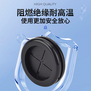 วงแหวนปิดปลายสายไฟ PVC ทนไฟ สำหรับป้องกันสายไฟ - Product Image 4