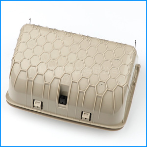 Skoda Octavia Roof <b>Storage</b> <b>Box</b> 5E0868837 <b>Beige</b> Plastic Single Side Geometric Design - Product Image 5