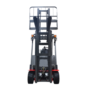 Carrello Elevatore Elettrico a Tre Ruote Serie <span class=keywords><strong>TKC</strong></span> per Corridoi Stretti, 1.6-2 Tonnellate, Sterzo Flessibile, Sollevamento 6m, Salvaspazio - Product Image 2