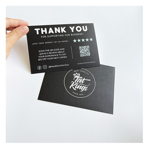 Đôi bên in logo tùy chỉnh in ấn Thẻ quà tặng hàng hóa hướng dẫn Thẻ hướng dẫn Thẻ - Product Image 3