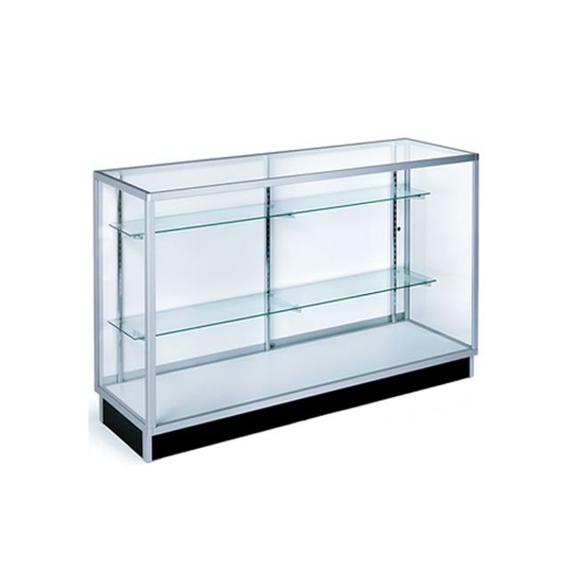 Good Quality Tempered Glass Heavy Duty Display Showcase-Hot Sale LED Lighting Cabinet with Ready & Adjustable Shelving