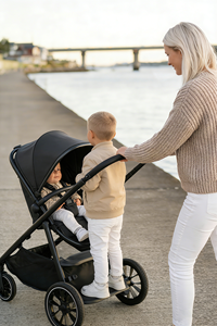 Cochecito Doble para Bebés, Diseño 3 en 1, Puede Usarse como Asiento, Cuna y Silla de Auto - Product Image 6