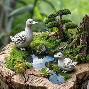 Décorations <span class=keywords><strong>de</strong></span> <span class=keywords><strong>jardin</strong></span> et <span class=keywords><strong>de</strong></span> cour, sculptures <span class=keywords><strong>de</strong></span> canards en résine, décorations <span class=keywords><strong>de</strong></span> micro-paysages, aménagement <span class=keywords><strong>de</strong></span> bassins à poissons extérieurs, vente directe usine - Product Image 1