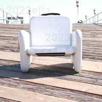 Une chaise longue gonflable de Tableau gonflable d'air de taille de la chaise XL de sofa de siège unique pour extérieur/plage/piscine
