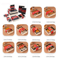 Boîte à emporter biodégradable et écologique en bois Sushi Chees eLunch Bento Traiteur Repas Riz Légumes Rouleau Alimentaire Boîte à emporter