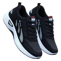 BAEWOON B34 Chaussures décontractées pour hommes à semelle rehaussante, en maille respirante, pour le travail, le sport, la course et la marche