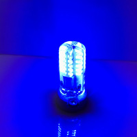 Ampoule LED en silicone colorée G4 3W SMD3014, éclairage de lustre, AC/DC12V, mini, bleu, rouge, vert, blanc froid, indicateur
