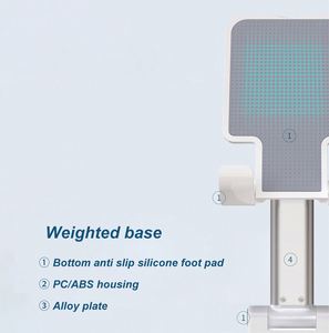 Adjustable <b>Holder</b> Phone <b>Holder</b> Cell <b>Tablet</b> Desk Thick Case Friendly Phone <b>Holder</b> Stand Cell Phone Stand Plastic with Custom Logo - Product Image 5
