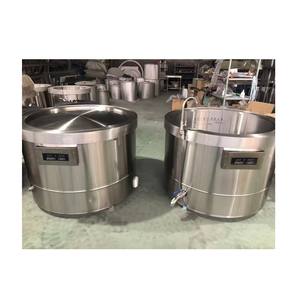 Caldera industrial de alimentos Tanque de caldera de leche Olla hirviendo Olla caliente de cocción múltiple eléctrica - Product Image 5