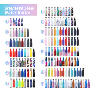 Bouteille d'eau de 500 ml, gobelet en acier inoxydable de 36 oz avec paille, thermos avec couvercle à bec, bouteille de sport, bouteille de camping, eau froide, thermos chaud - Product Image 3