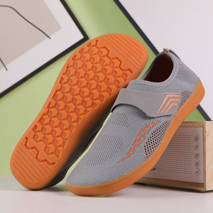 Chaussures de randonnée unisexes Fly Knit à bout rond, semelle extérieure en EVA, respirantes, pour toutes les saisons, marche en plein air, course à pied, fitness, trekking - Product Image 3