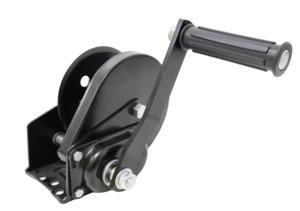 מפעל הסיטונאי יד crank <span class=keywords><strong>Winch</strong></span> סגסוגת פלדה קרוון קטן עם ידית נגד החלקה ידית יד ניידת crank <span class=keywords><strong>winch</strong></span> עם וו - Product Image 2