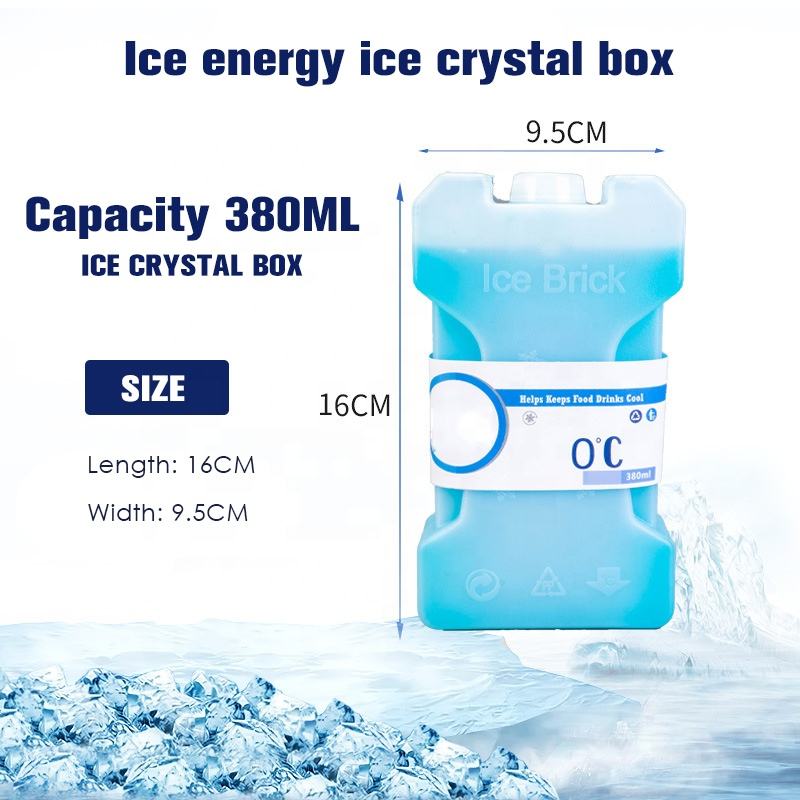reusable freezer cold pack mini ice brick cooler box ice pack