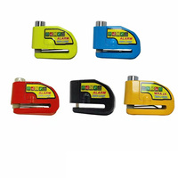 Alarme de disque de roue de moto, verrouillage de frein à disque, antivol étanche, verrouillage d'alarme de Scooter, 110db, verrouillage de vélo fort, alarme