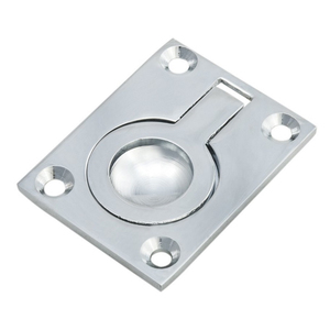 Tirador de Anillo Empotrado Moderno de Latón Oculto para Muebles de Cocina, Armarios y Puertas Correderas - Product Image 3