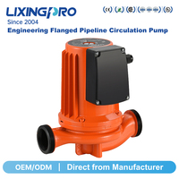 Pompe de circulation filetée série LP avec alimentation 220V pour le chauffage central, l'eau chaude et les projets d'ingénierie