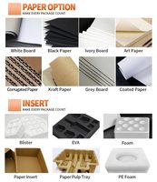 Boîte d'emballage de vernis à ongles en Gel en Carton pliable de luxe personnalisé avec Logo