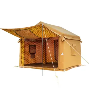 Hoge Kwaliteit 3*3M Pvc Canvas Midden-Oosten Opblaasbare Pijp Tent Grote Tent Waterdichte Woestijn Tenten