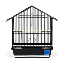 Fournitures pour animaux de compagnie personnalisées en gros, cages de reproduction en fil métallique de petite et moyenne taille, cages à oiseaux, cage à pigeons pliable en métal
