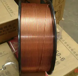 Fio de solda CO2 mig revestido de cobre er70s-6 0.8mm 0.9mm 1.0mm 1.2mm à venda