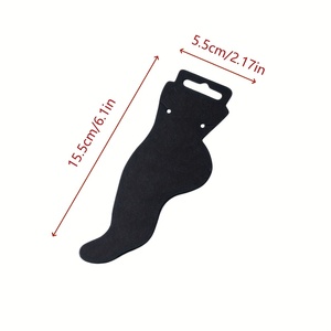 Emballage d'affichage de carte en papier Kraft blanc pour Bracelet de cheville <span class=keywords><strong>bijoux</strong></span> support de forme de talon haut affichage pour bracelets de cheville étiquettes de <span class=keywords><strong>bijoux</strong></span> - Product Image 6