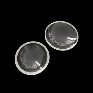 Yüksek Kaliteli Özel Çaplı 1-500mm Optik Cam Safir Kuvars BK7 K9 Kubbe <span class=keywords><strong>Lens</strong></span> Koruyucu Kamera İçin - Product Image 3