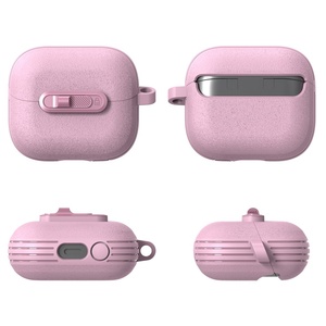 Funda protectora para auriculares con interruptor de bloqueo seguro para <span class=keywords><strong>Samsung</strong></span> Galaxy Buds 3 Pro / Buds 3 Generation, funda inalámbrica + gancho - Product Image 6