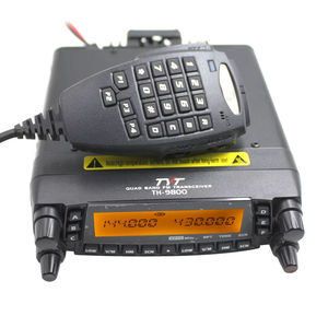 วิทยุสื่อสารเคลื่อนที่ TYT TH 9800 50W แบบ 4 ย่านความถี่ พร้อมรับสัญญาณ AM FM รองรับการสื่อสารแบบ 2-Tone และ 5-Tone เครื่องรับ-ส่งวิทยุสำหรับนักวิทยุสมัครเล่น ติดตั้งในรถยนต์ - Product Image 1