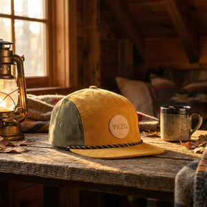 Hot Selling Custom Patch Logo Corduroy Winter Warm Sports Casual Performance Outdoor Caps Flat Brim Vintage Unisex 5-Panel - Product Image 5