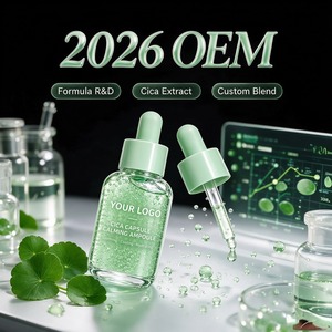Sérum facial en capsules Centella Niacinamide, ampoule apaisante, hydratante et éclaircissante pour le soin du visage à domicile, OEM - Product Image 4