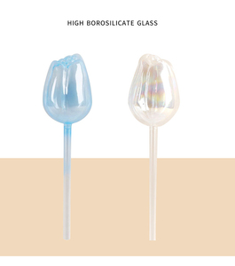Goutte à goutte d'arrosage rose en PVC chaud pour plante tulipe pointe d'arrosage paresseux pour dispositif d'arrosage intérieur de fleur pour la maison - Product Image 6