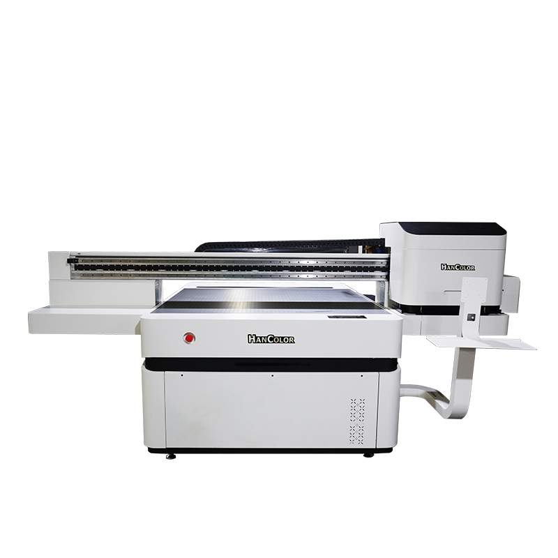 Flatbed UV Printer HC-1413 - Large-format 1.4x1.3m UV flatbed printer for industrial rigid printing