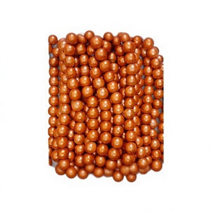 Perles en bois, fils de perles en verre cristal, perles rondelles lâches, fabrication de bijoux indiens, taille personnalisée, vente en gros, boîte de matériel de lampwork - Product Image 1