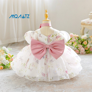 MQATZ abiti da ragazza fiore Mini principessa sposa abito da ballo per bambine estate festa di <span class=keywords><strong>abbigliamento</strong></span> - Product Image 1