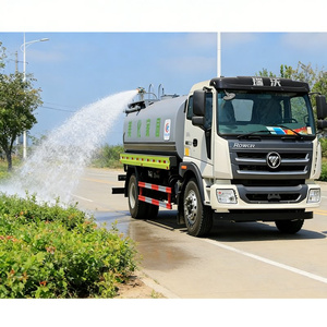 Autocisterna Foton 4X2 13CBM ad alta pressione Euro 5 per raffreddamento stradale, pulizia cortili e irrigazione campi, consegna rapida, disponibile all'ingrosso direttamente dalla fabbrica - Product Image 6