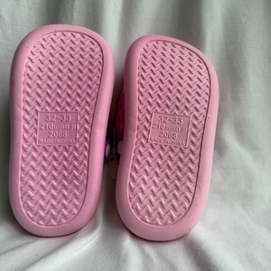 Pantofole Rosa con Stampa Animalier e Design a Zampa, Taglia 32-33, Suola Imbottita in EVA, Adatte per Tutte le Stagioni - Product Image 5