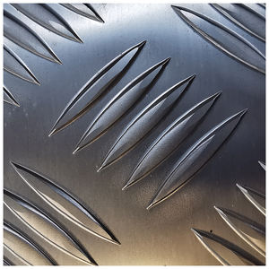 3003 3004 Chinesischer Hersteller liefert 5 Bar & Diamond Aluminium Checker Plate Aluminium Sheet - Product Image 2