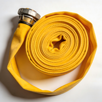 Tuyau d'incendie rouge, blanc et jaune 1,5/2,5/3 pouces 0,8-5,0 MPa 150 200 PSI personnalisable, vente en gros, directement de l'usine, haute qualité