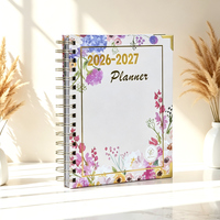 Carnet vierge en PP pour sublimation, mignon, A5, A4, B6, couverture spirale, logo personnalisé, fournitures scolaires et de bureau, journal personnalisé en gros